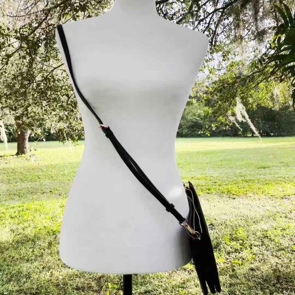 Michael Kors Crossbody Black pebbled leather - Picture 3 of 6